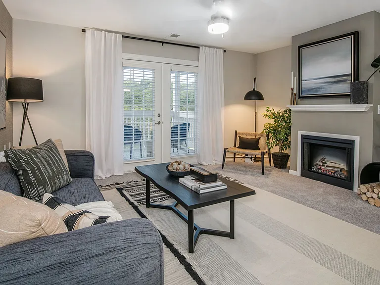 Bask in extra spacious living rooms leading to private patios/balconies, adorned with exquisite fireplaces (in select homes).