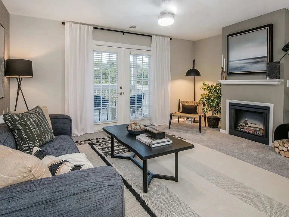 Bask in extra spacious living rooms leading to private patios/balconies, adorned with exquisite fireplaces (in select homes).