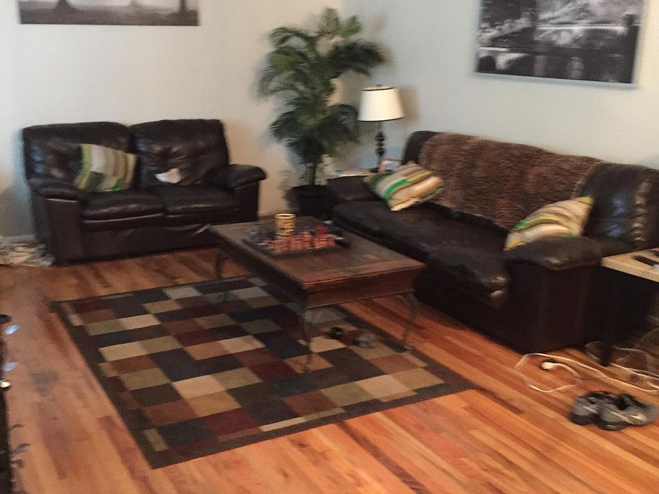 decorated family room