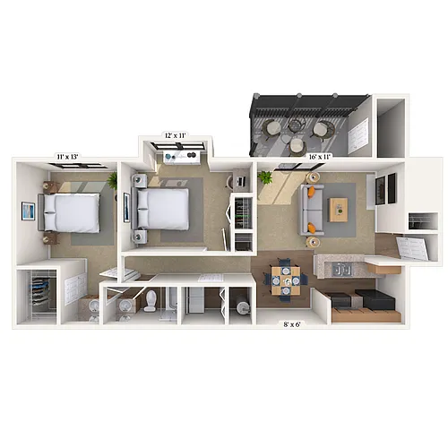 Floor plan The Spinnaker