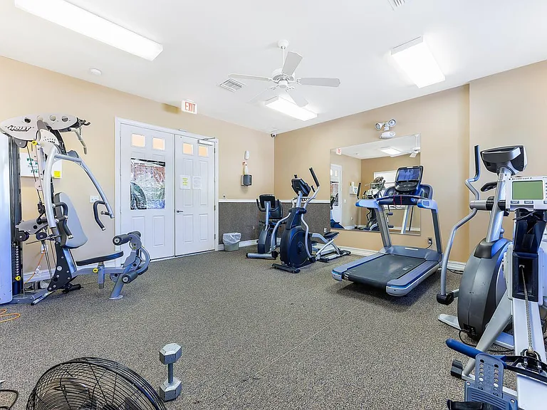 Community workout room