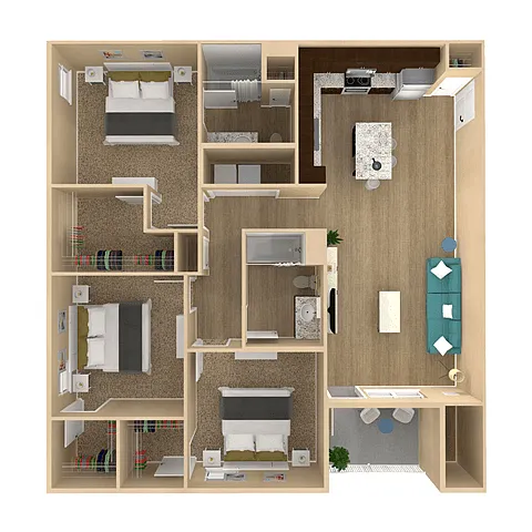 Floor plan Vista