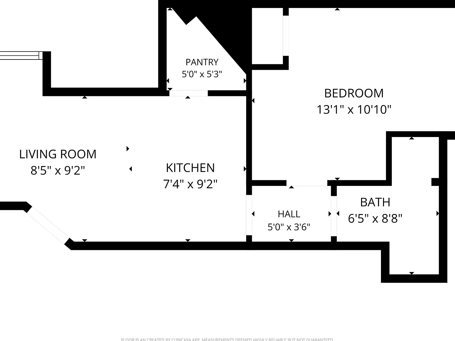 1 bed, 1.0 bath, 450 sqft, $865 — Photo 3