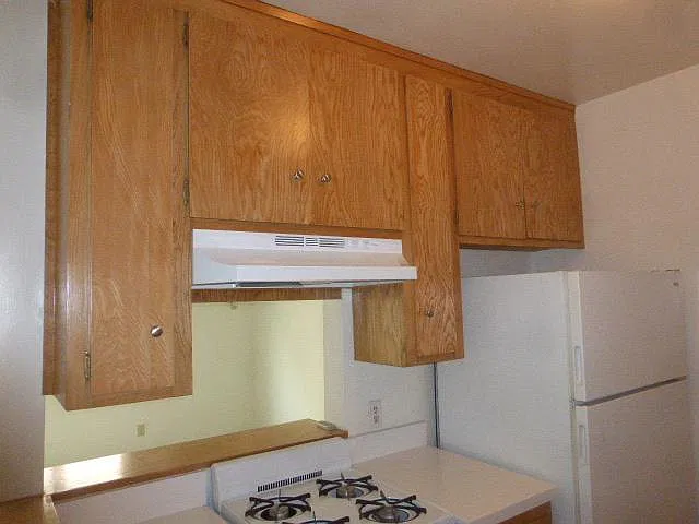 Kitchen stove/oven and refrigerator