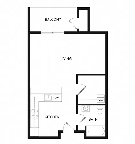 Floor plan Gray Birch