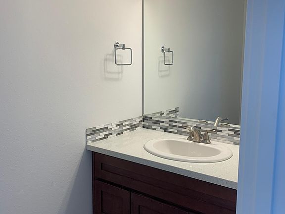 Half bathroom downstairs