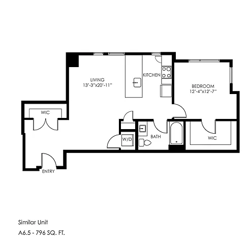 Floor plan A64