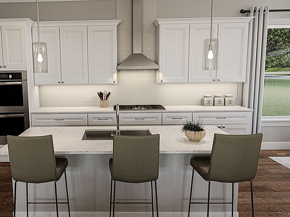 Mayes Hall Plan 2- Kitchen Rendering