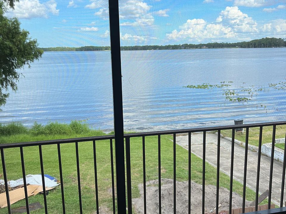 View of Lake Howell from Living Room and screened in porch