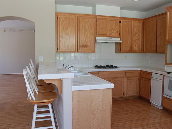 Kitchen with counter bar