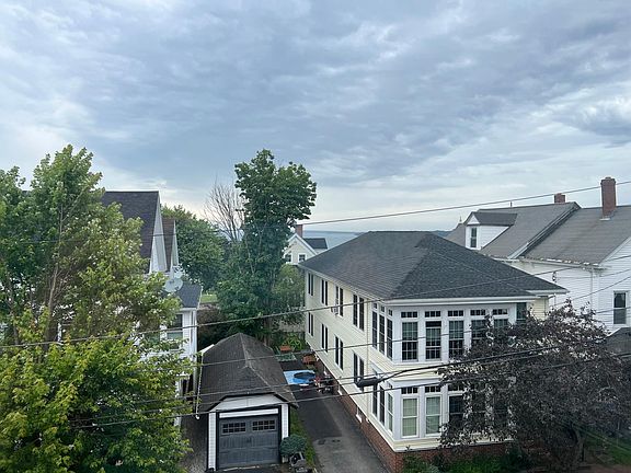 View from front bedroom - ocean on horizon