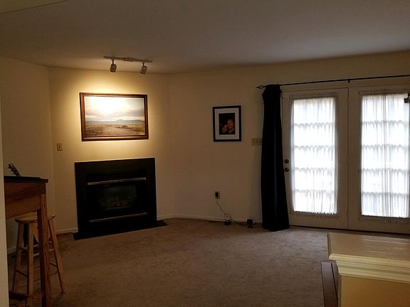 Cozy fireplace in the living room is gas and heats up nicely.