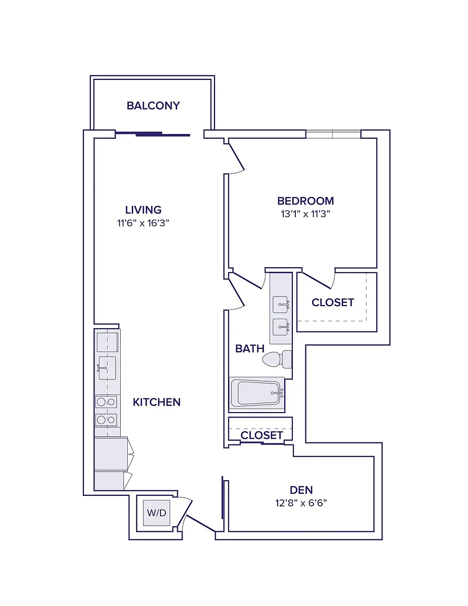 Floor plan A12D - North Tower