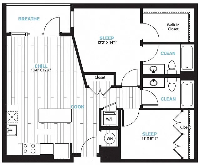 Floor plan B02