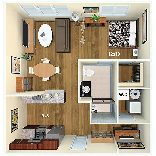 Floor plan Charlie
