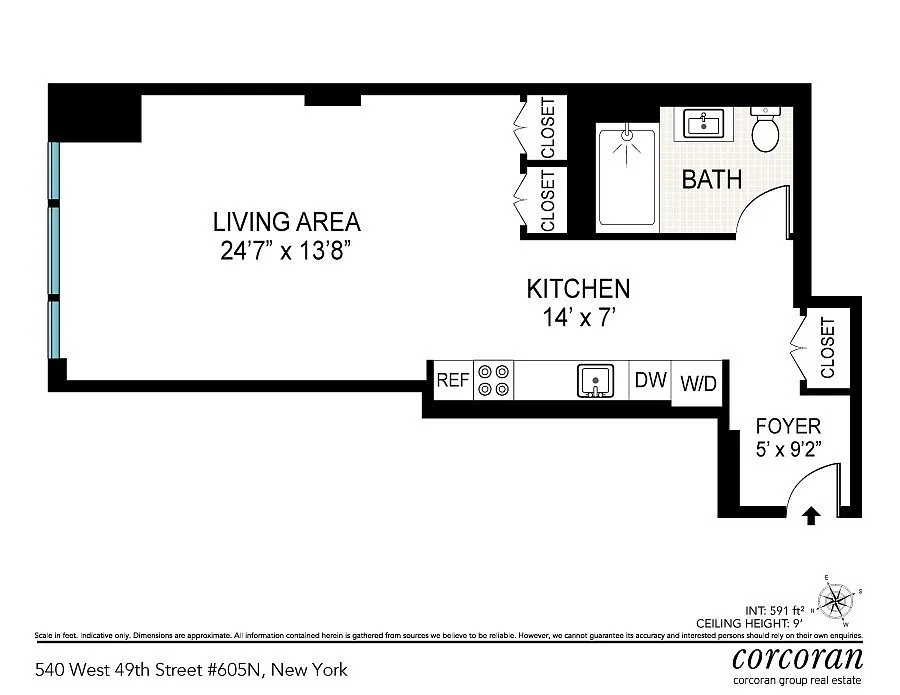 Building Photo - 540 W 49th St #605N