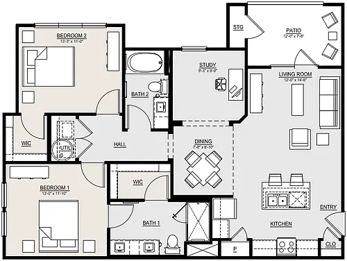 Floor plan B4