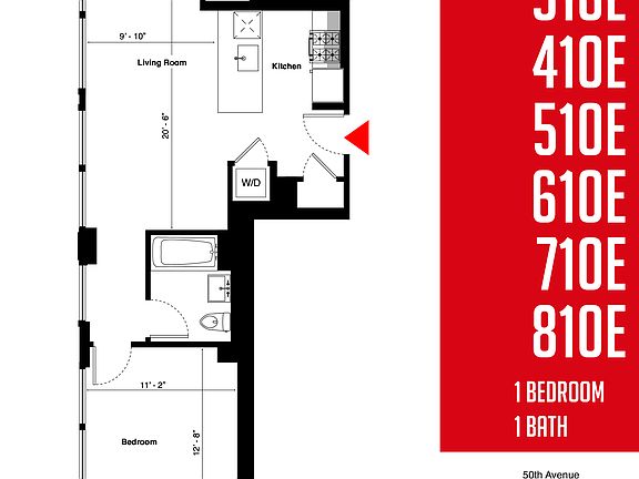 2nd image of 214 50th Ave APT 310E