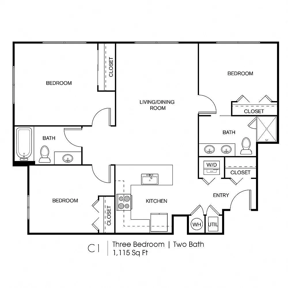 Floor plan C1