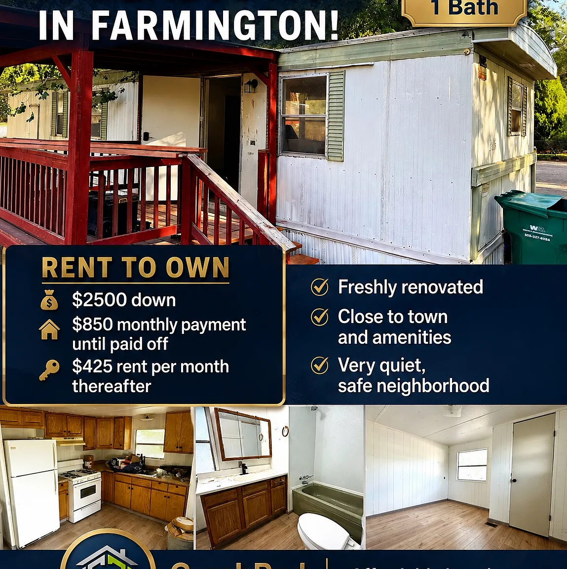2 bed, 576 sqft, $850 — Photo 1