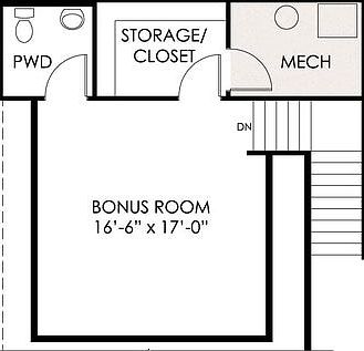 Optional Bonus Room