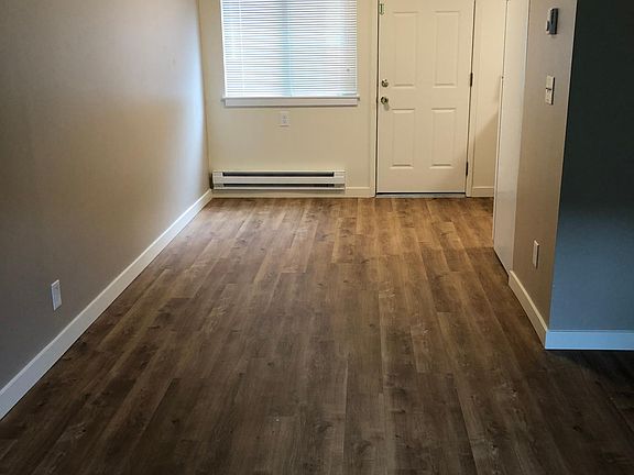 Long view of dining area from living room