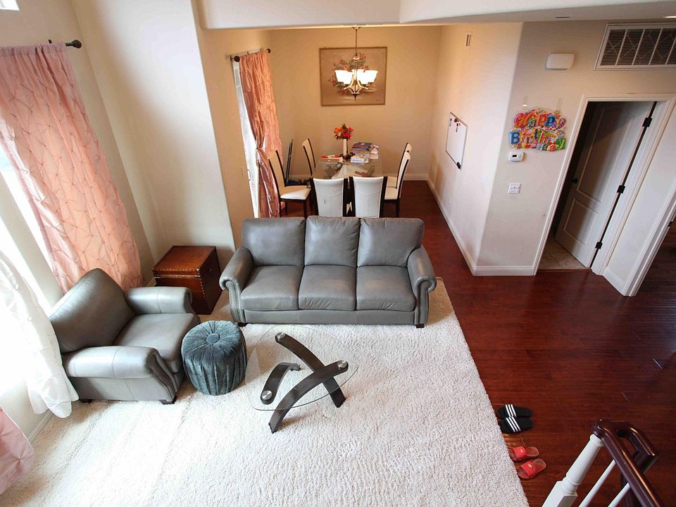 2nd floor - living room + dinning room