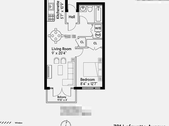 2nd image of 701 Lafayette Ave #4-A