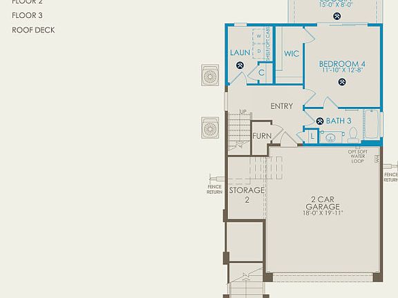 Kendall Floor Plan, Quick Move-in Home, Floor 1