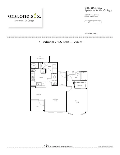 Floor plan Copper (U5 One-Five) 1.1 (Attached Garage)