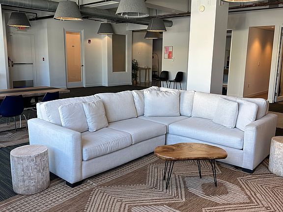 Living area. Can be rented furnished or unfurnished.