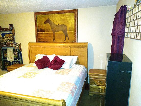 Family or dining room used as master bedroom