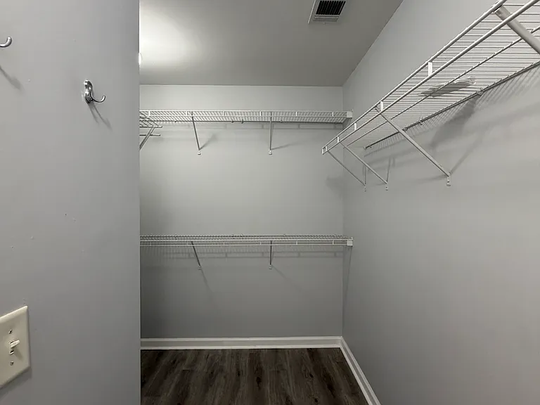Master bedroom closet