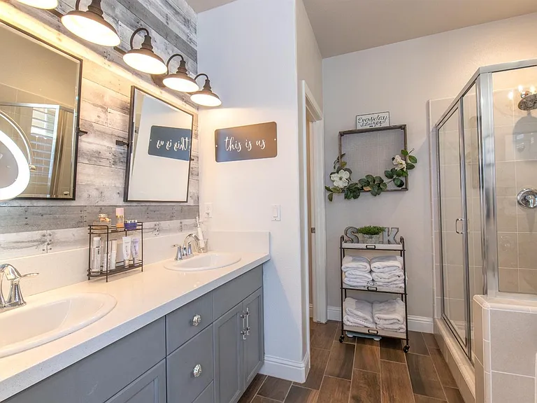 Dual Sink Master Bathroom