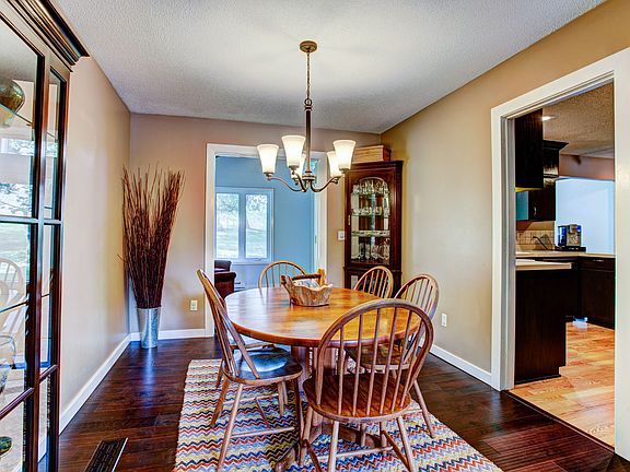 French doors to porch