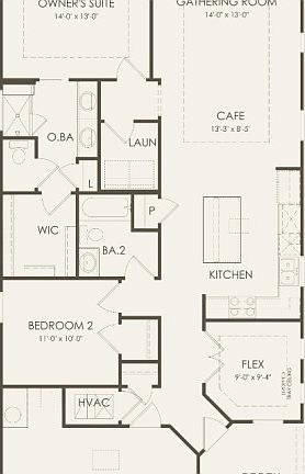 First Floor 2 br 2 ba