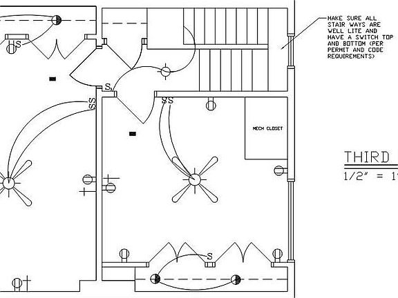 3rd Floor Layout (2nd floor of unit)