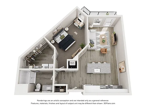 Floor plan The Tutwiler