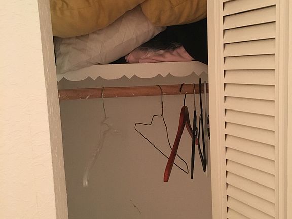 1st small closet
