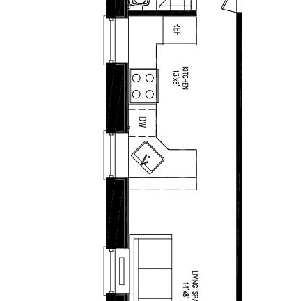 2nd image of 501 W 57th St APT 3S