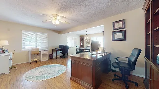 Front Room + Dining Room (with furnishings, from previous listing)