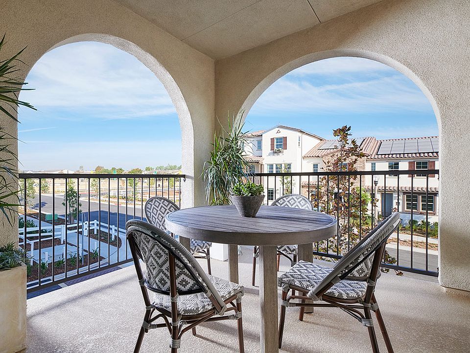 Hazel At The Preserve Plan 2 Model Home Patio