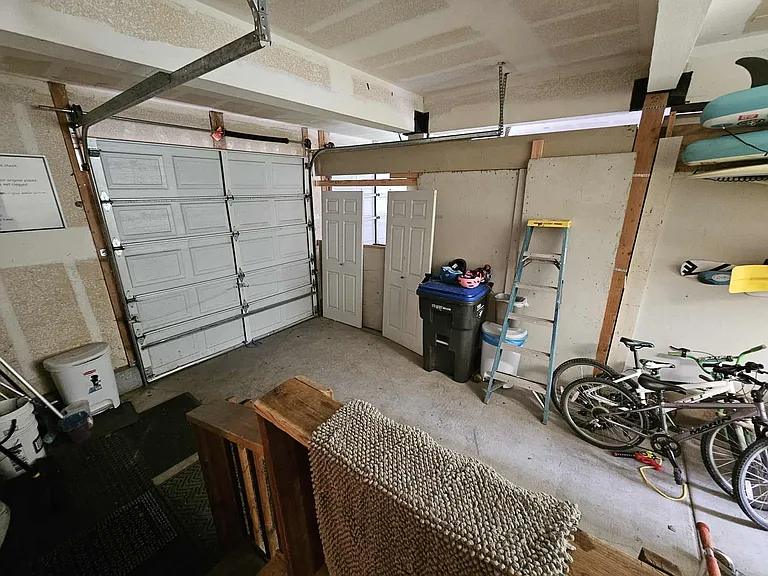 Garage for ski storage