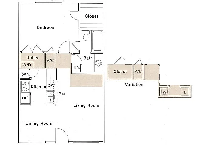 Floor plan A
