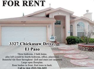 3327 Chickasaw Dr, El Paso, TX 79936