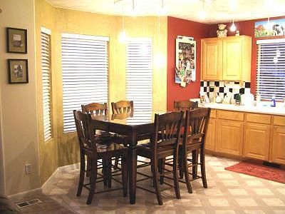 Dining Area w/ Bay Window
