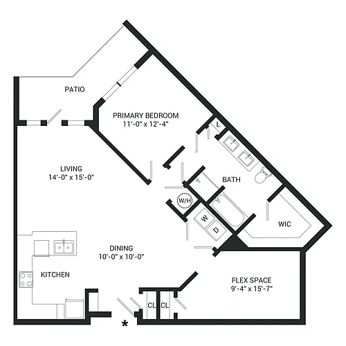 Floor plan Emerald