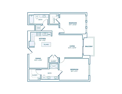 Floor plan B19