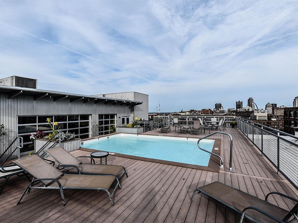 Rooftop swimming pool