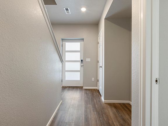 The Belford floorplan, images taken at Vive on Via Varra.